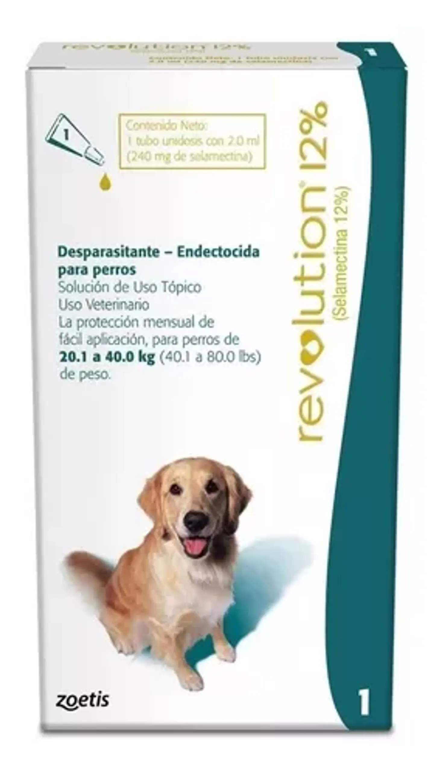 Revolution 12% Desparasitante Endectocida Para Perros 3