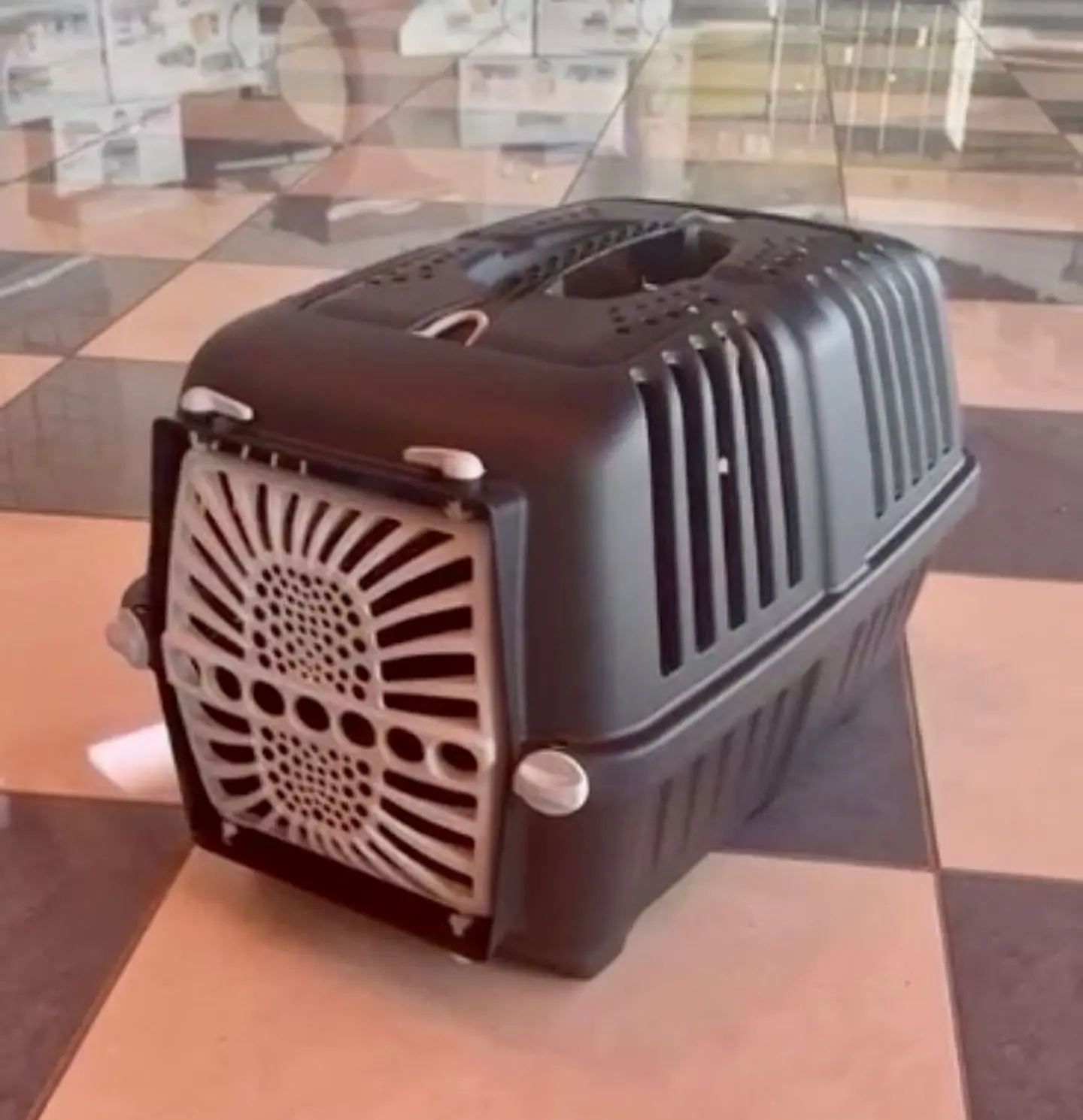Jaula Transportadora de Mascotas Pequeñas  1