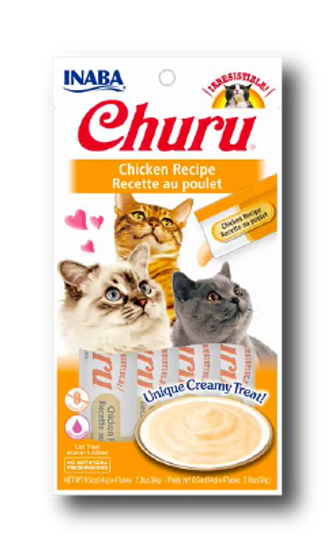 Churu Gato 4 tubos de 14grs C/U