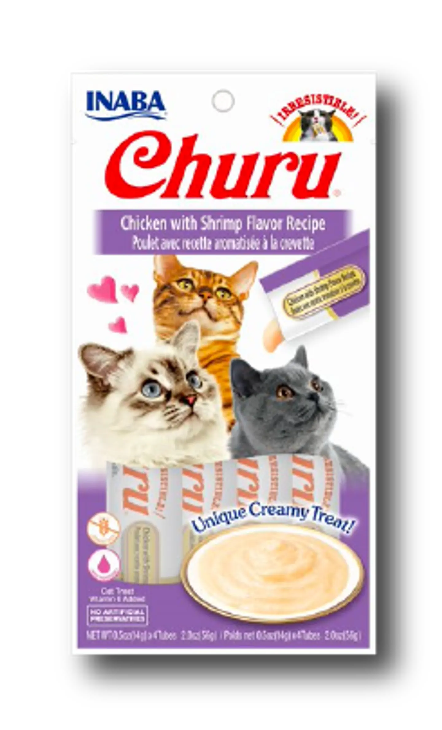 Churu Gato 4 tubos de 14grs C/U 4