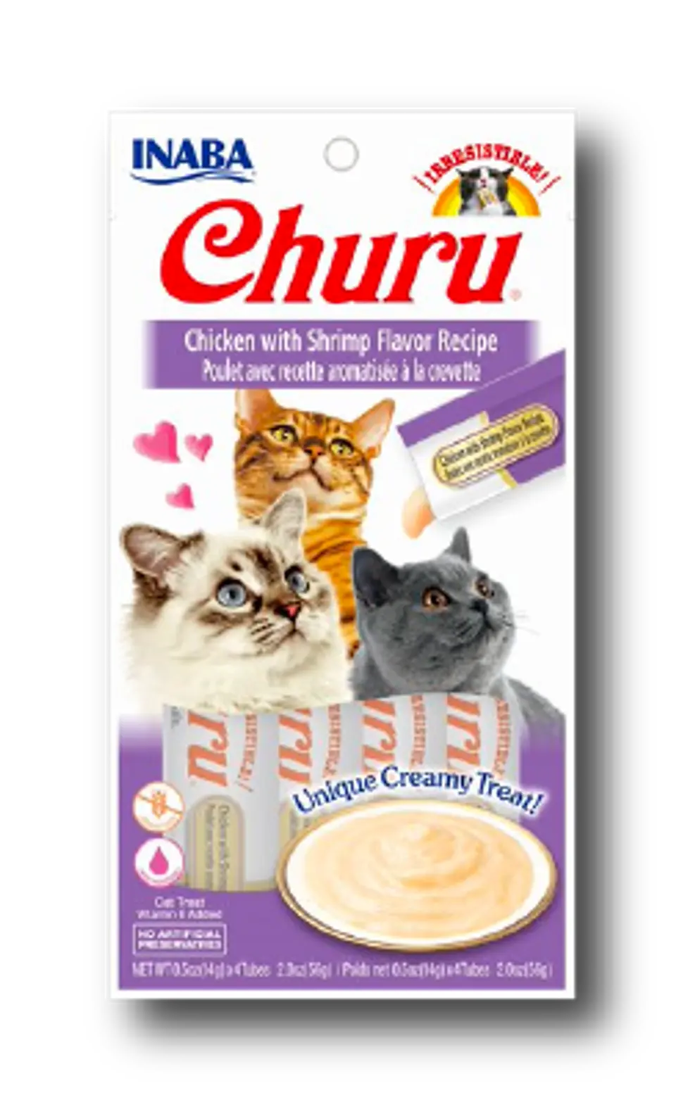 Churu Gato 4 tubos de 14grs C/U 4