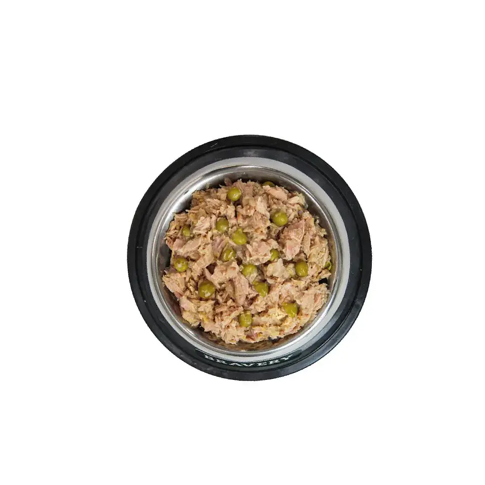 Bravery Alimento Húmedo Natural para Gato Adulto Receta Atún y Guisantes 70 grs 2