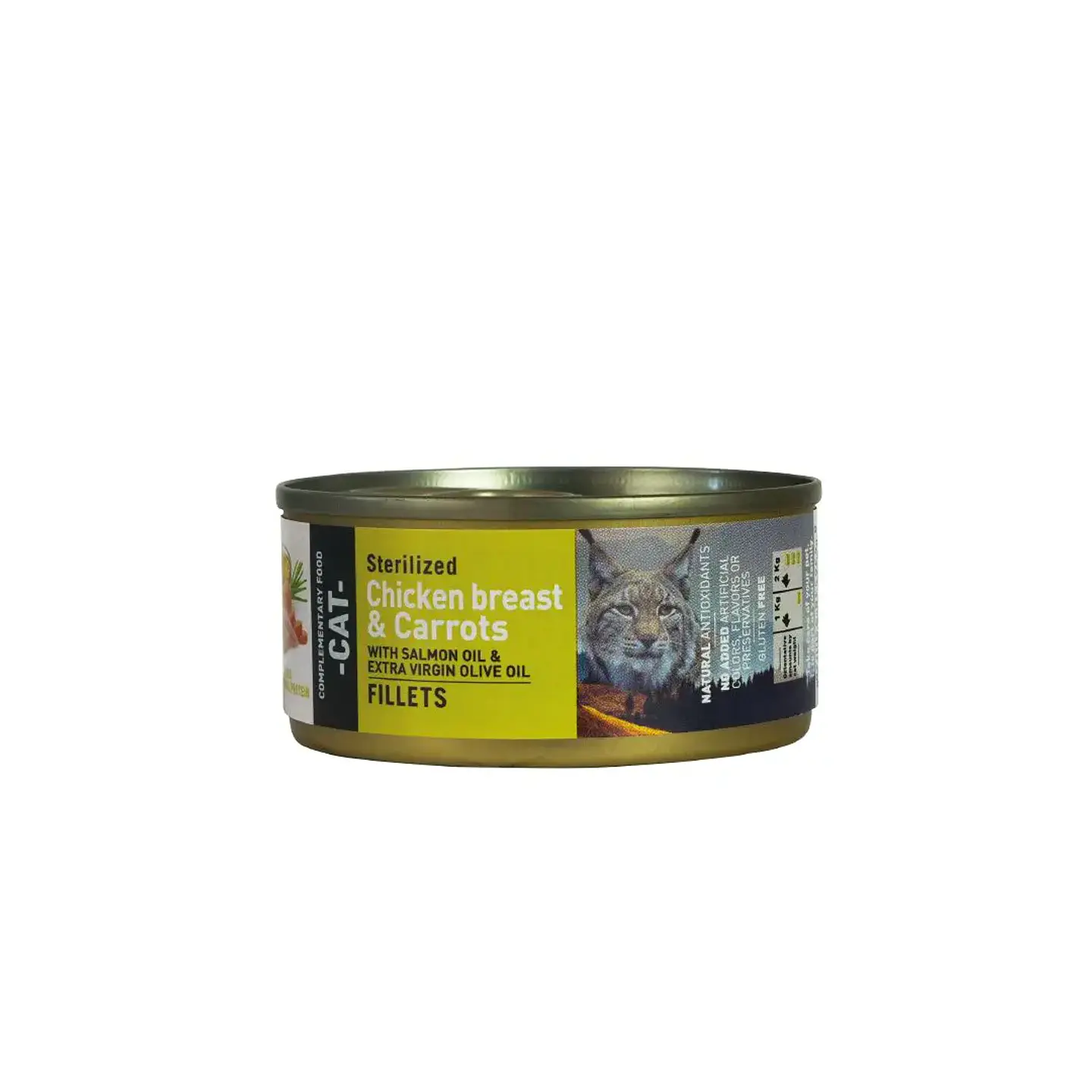 Bravery Alimento Húmedo Natural para Gato Adulto Esterilizado Receta Pechuga Pollo y Zanahoria 70 grs 3