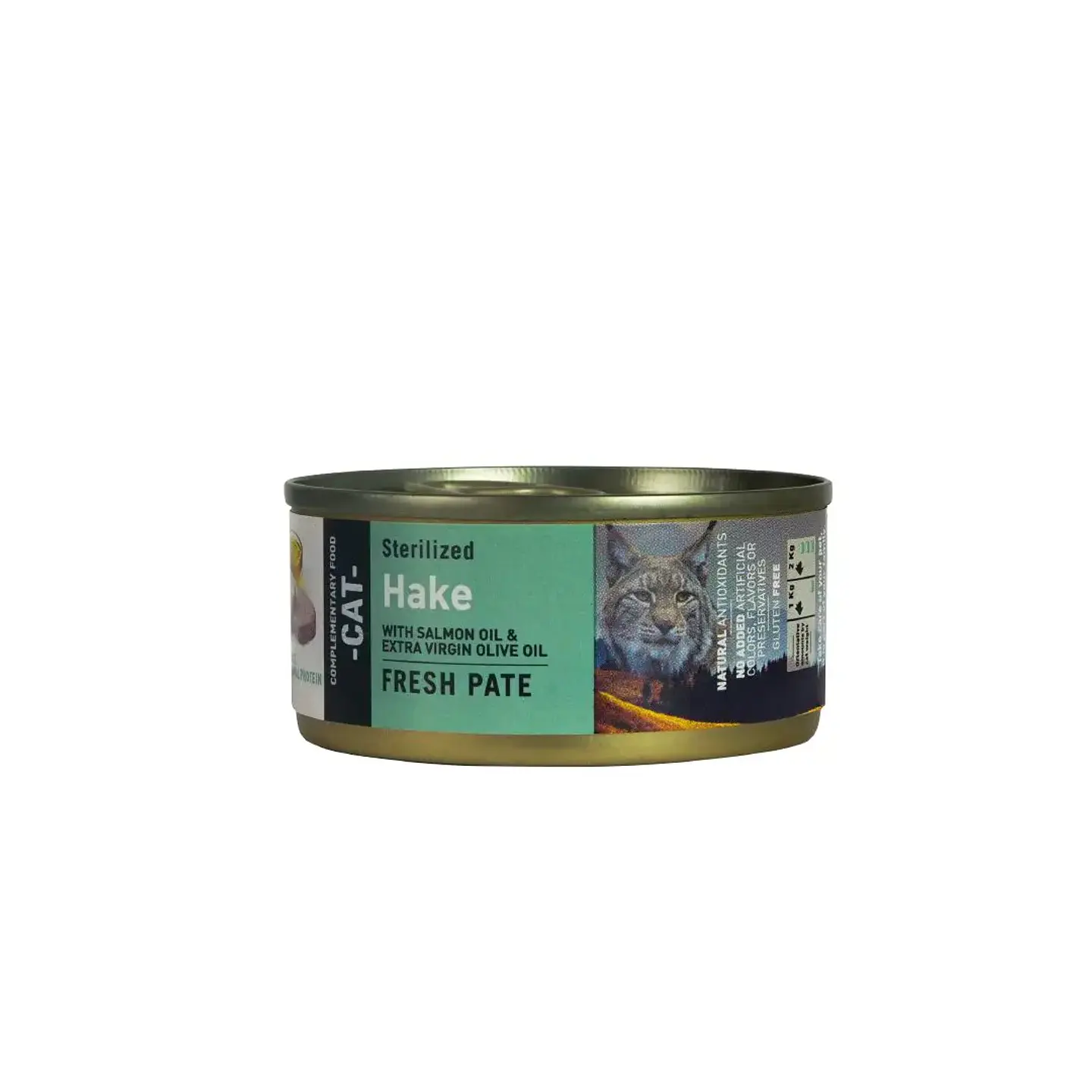 Bravery Alimento Húmedo Natural para Gato Adulto Esterilizado Receta Hake 70 grs 3