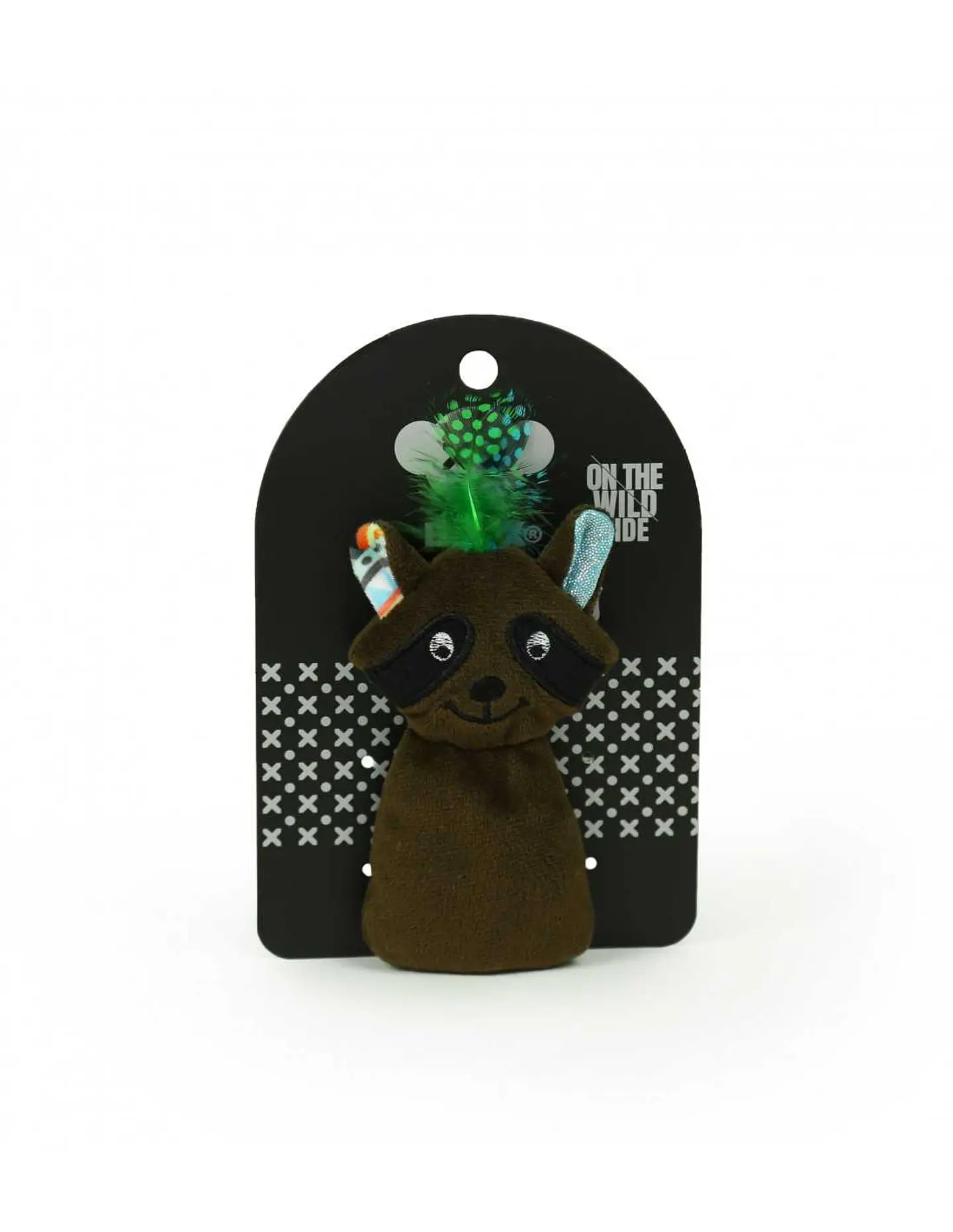 Juguete Mapache Con Plumas Interactivo  2