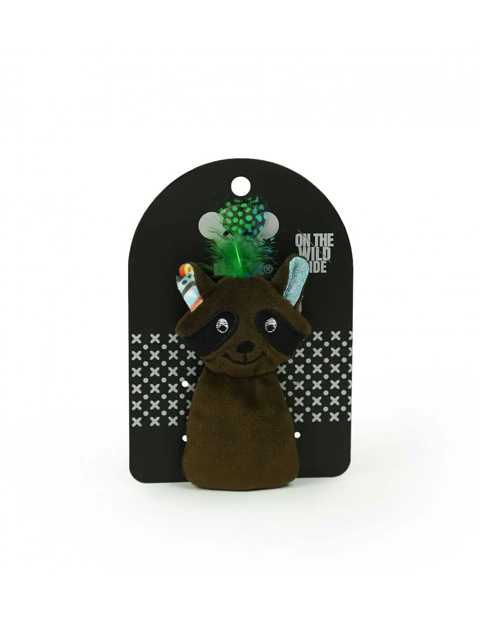 Juguete Mapache Con Plumas Interactivo  2