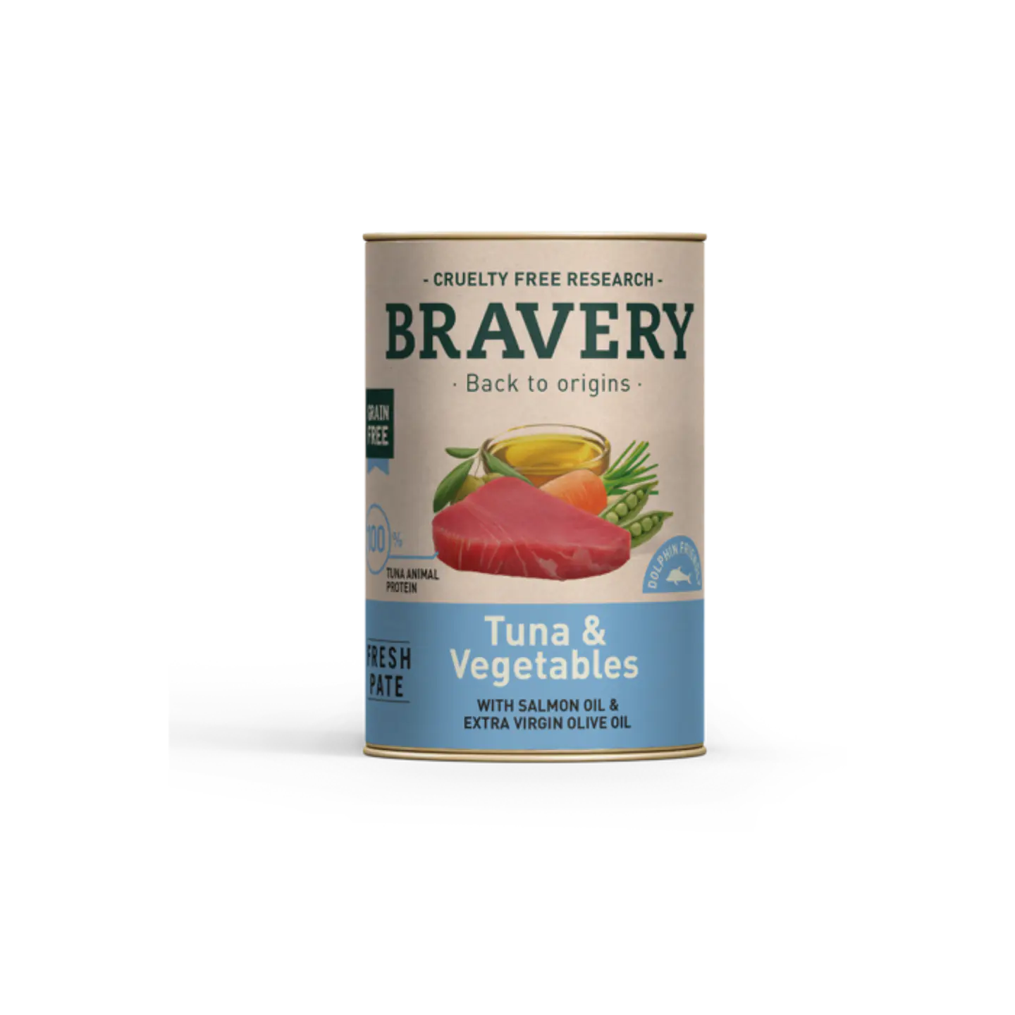 Bravery Tuna & Vegetables Dog Wet Food  1