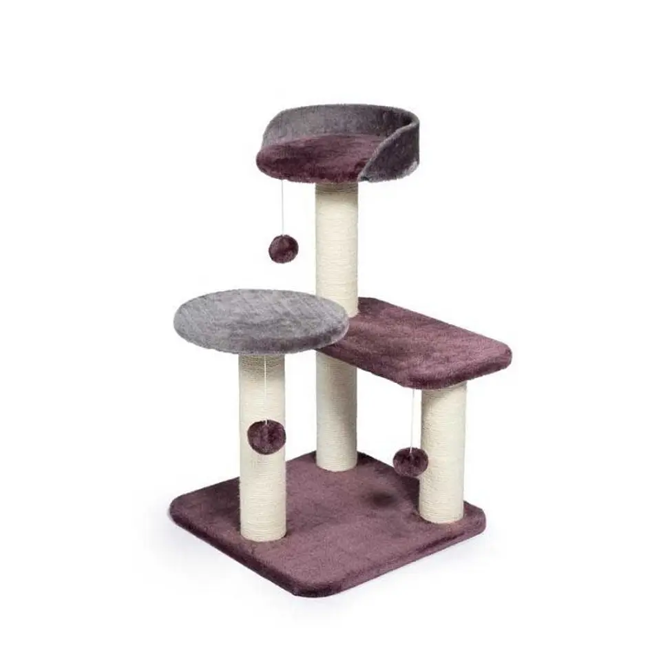 Rascador 3 Niveles Play Palace   1