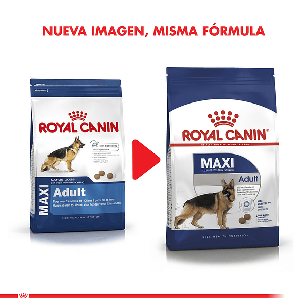 Royal Canin Alimento Seco Maxi Adult 15 Kg | Bio Pet Shop -Tienda de  Mascotas