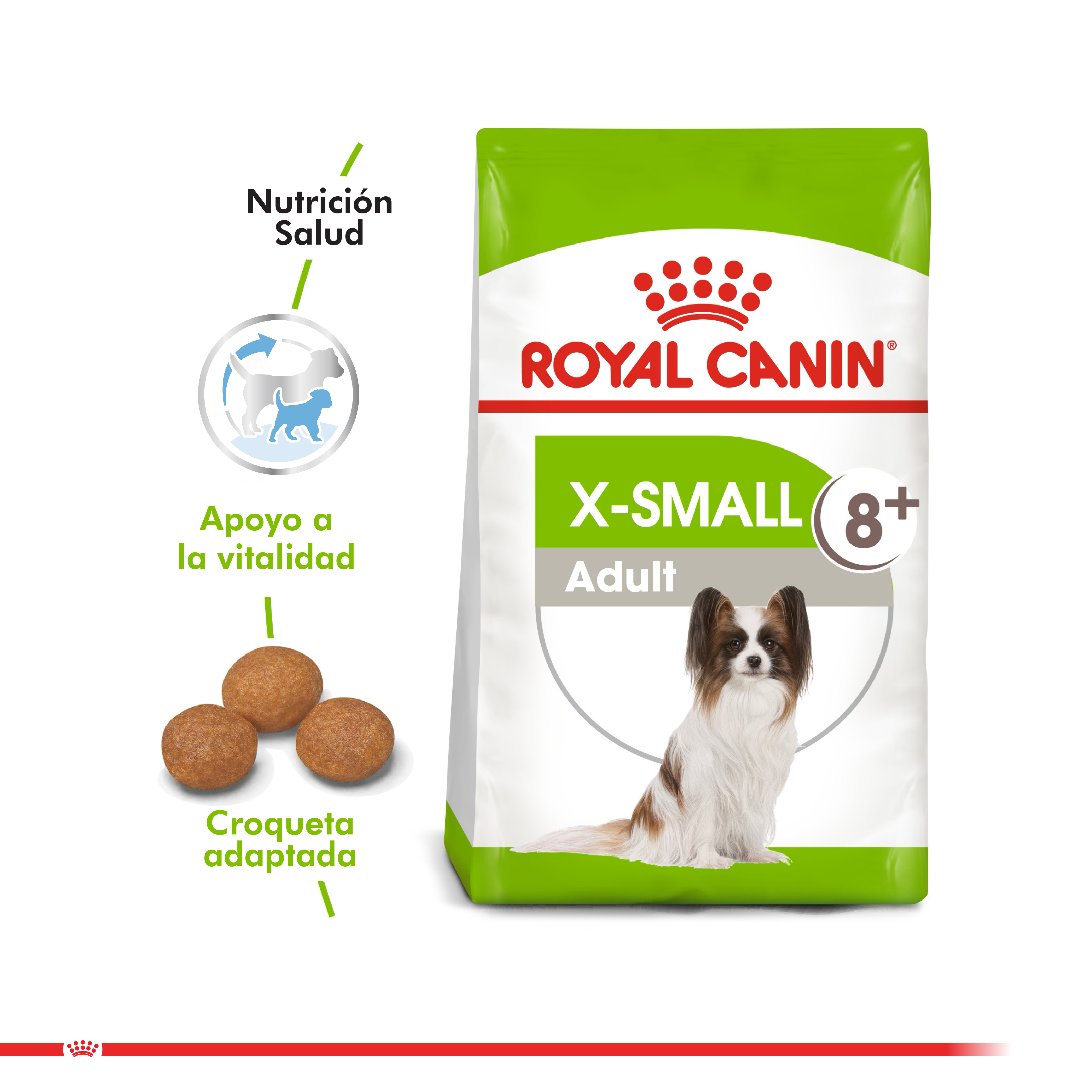 Royal canin alimento seco perro adulto x-Small adult 2,5 Kg 1