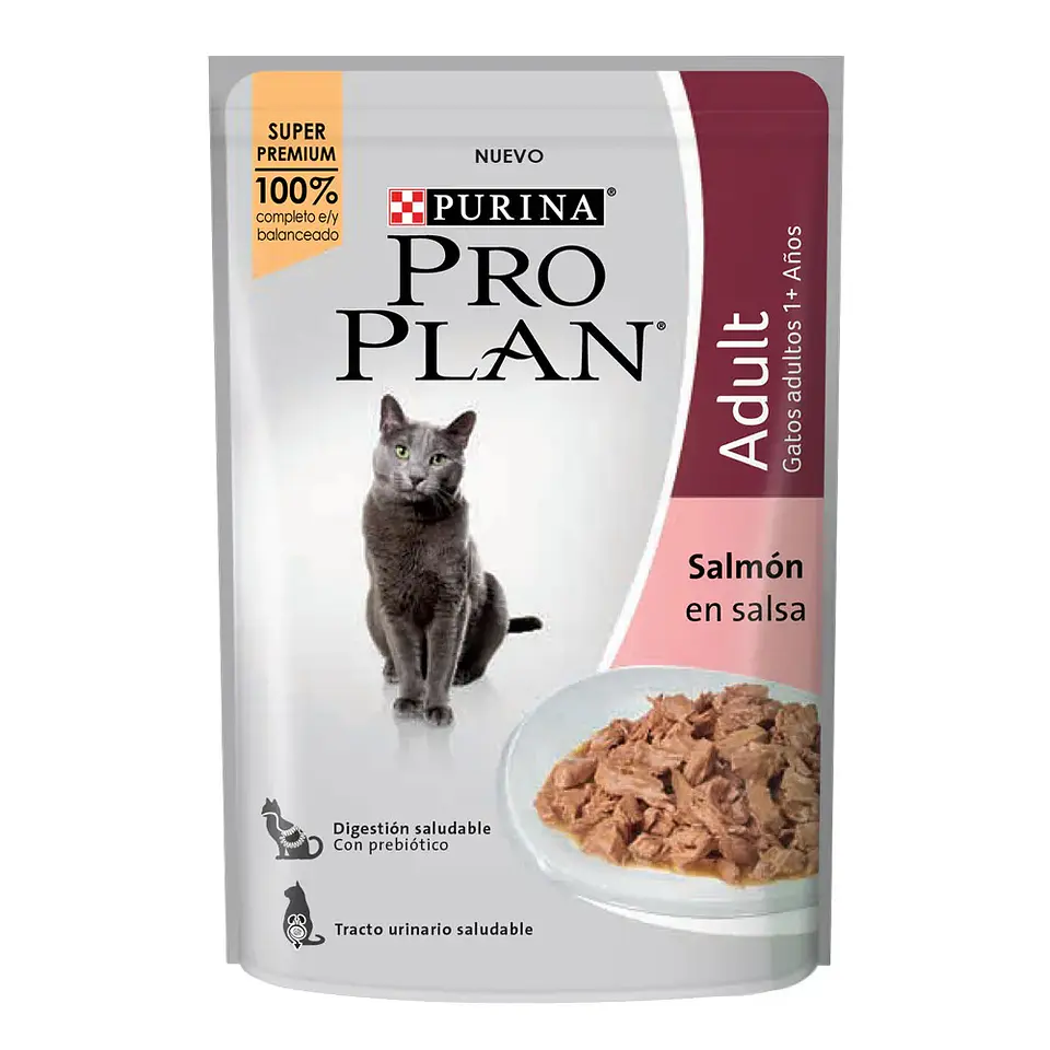 Pro Plan Sachet Gato Adulto Salmon 85g 1