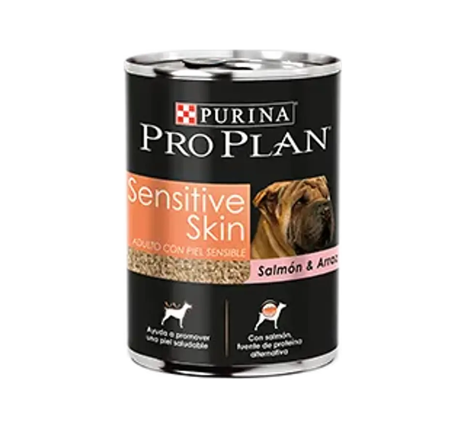 Pro Plan Alimento Humedo Perro Sensitive And Stomach 368G 1