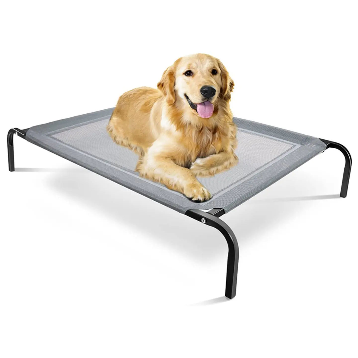 Cama elevada L outdoor gris oscuro BRNX L 1