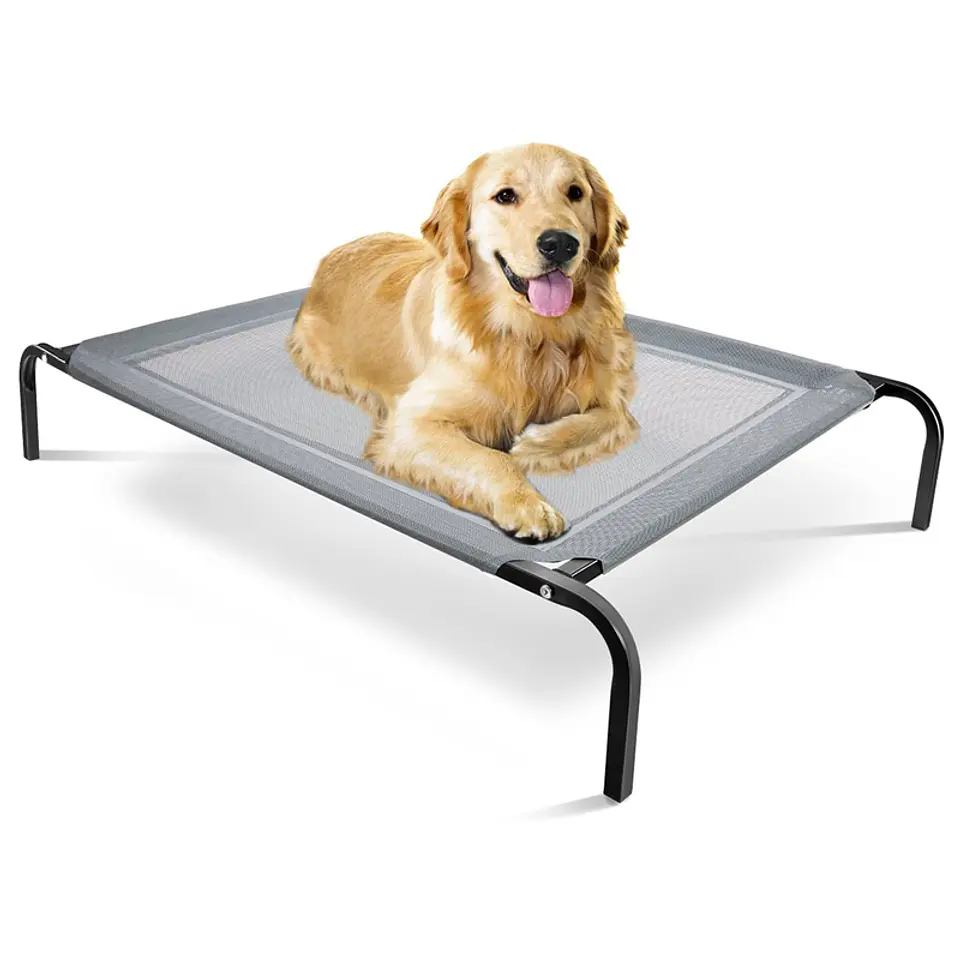 Cama elevada L outdoor gris oscuro BRNX L 1