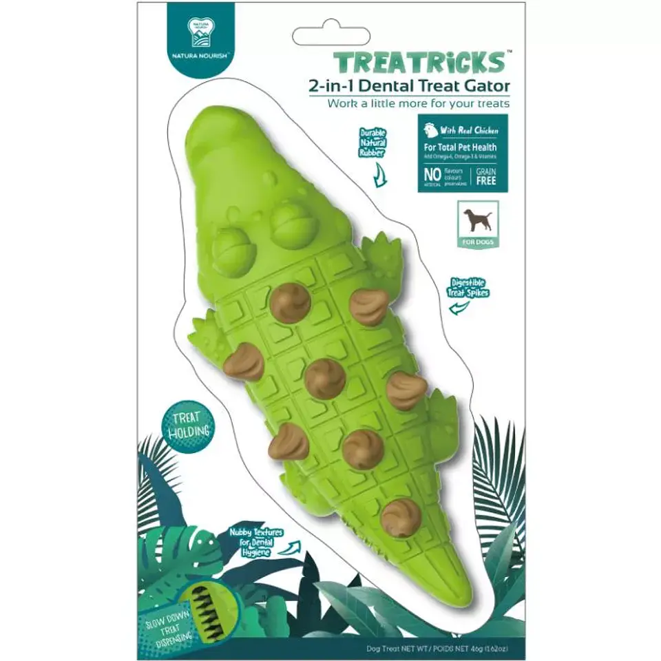 Pet Treat 2 en 1 Cocodrilo  1