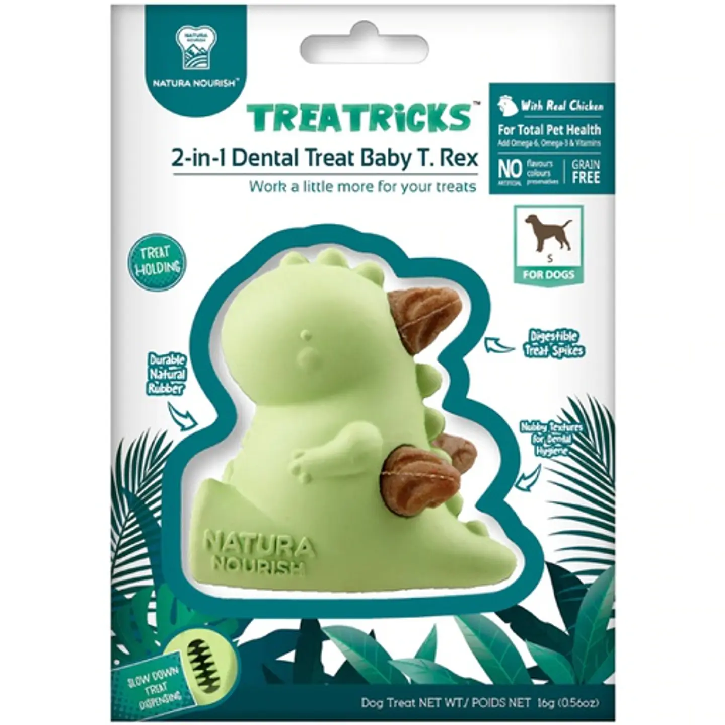 Pet Treat 2 en 1 Baby T. Rex  1