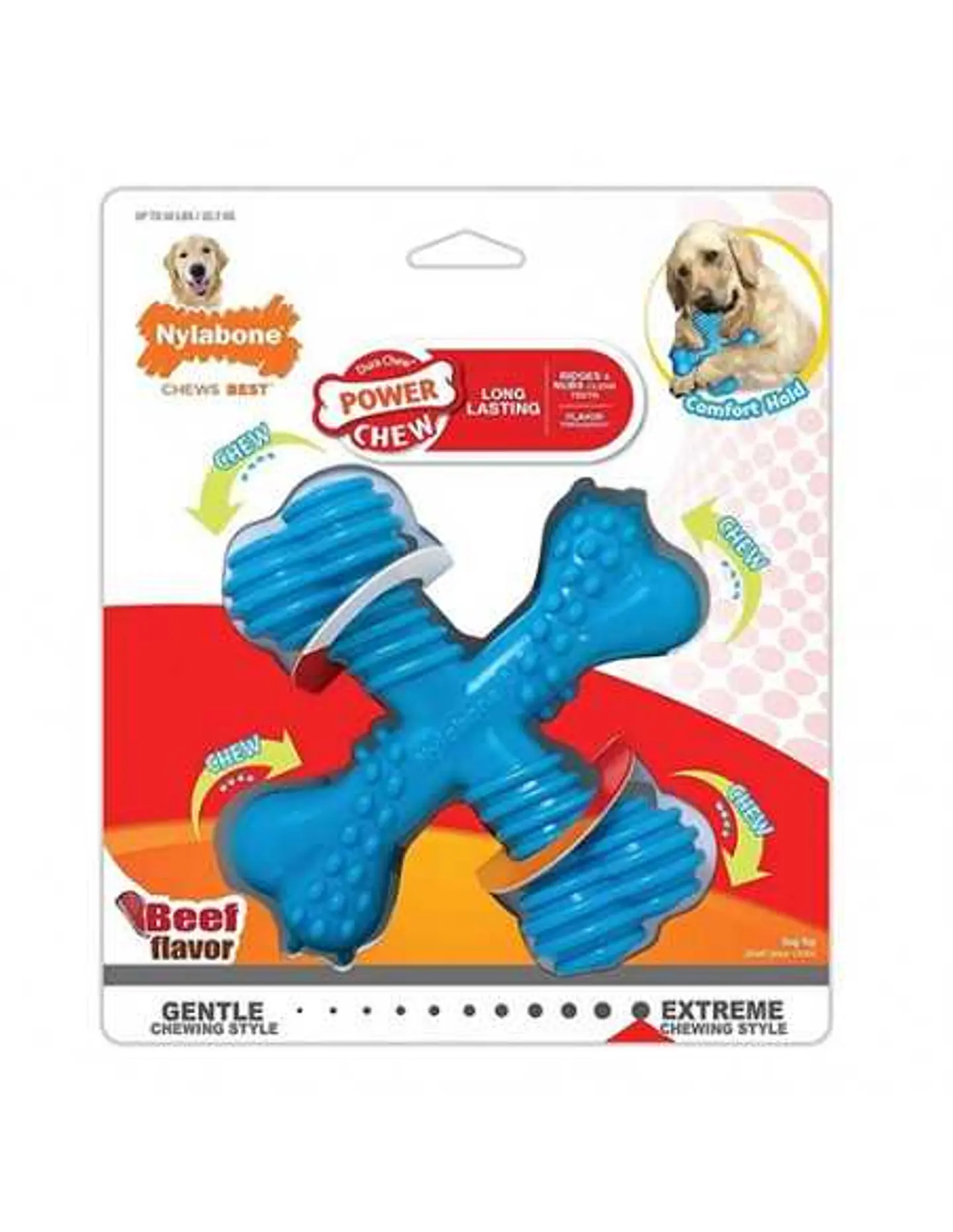 Nylabon Mordedores Extremos Azul Talla L 1