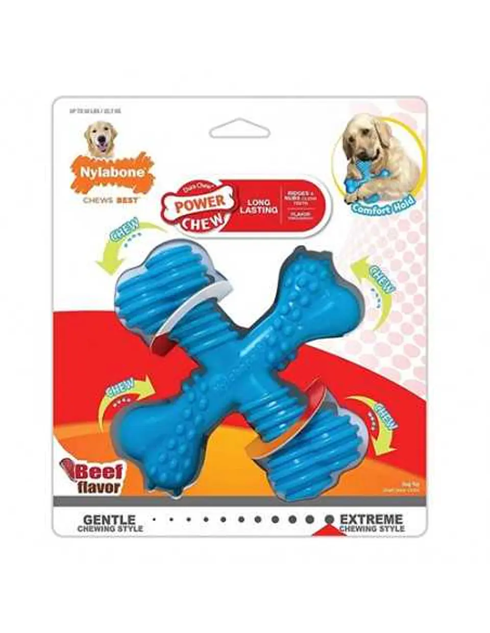 Nylabon Mordedores Extremos Azul Talla L 1