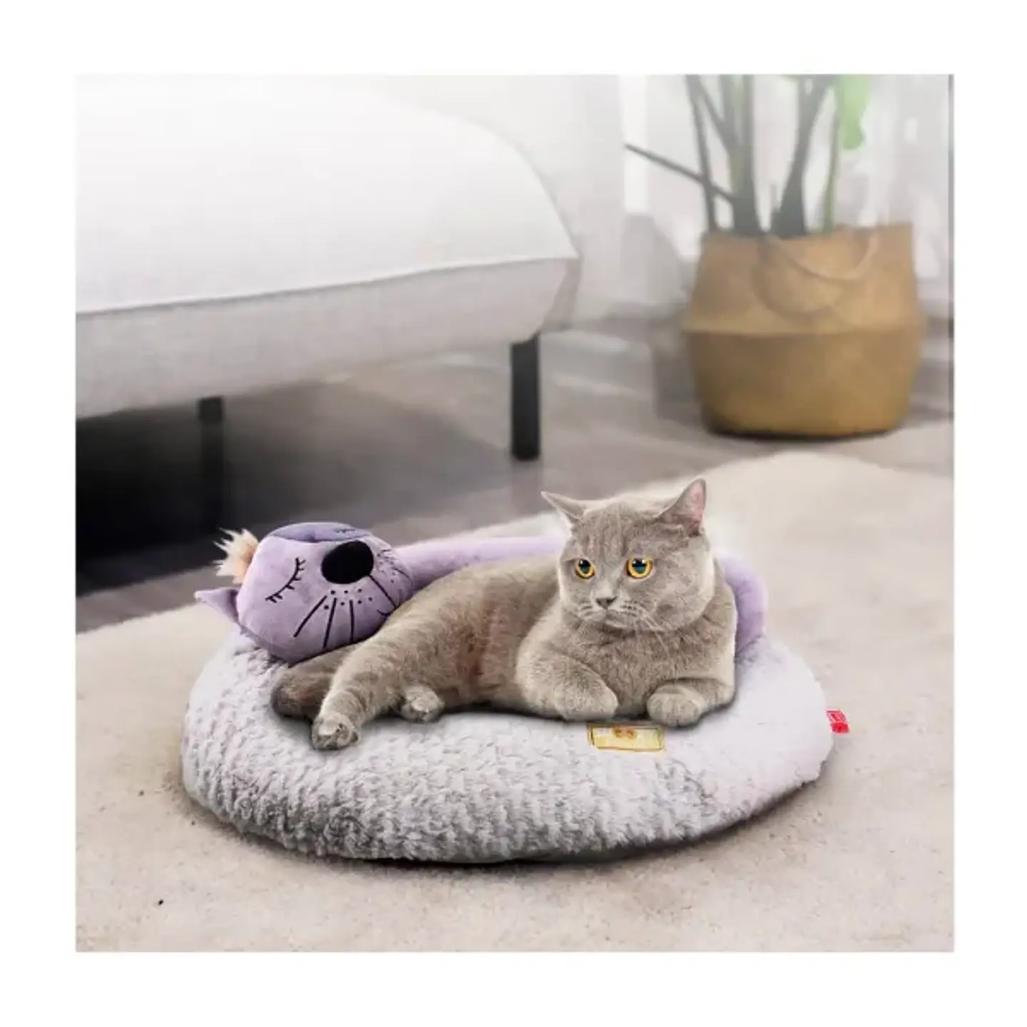 Cojin Cama Snoozy Gato  2