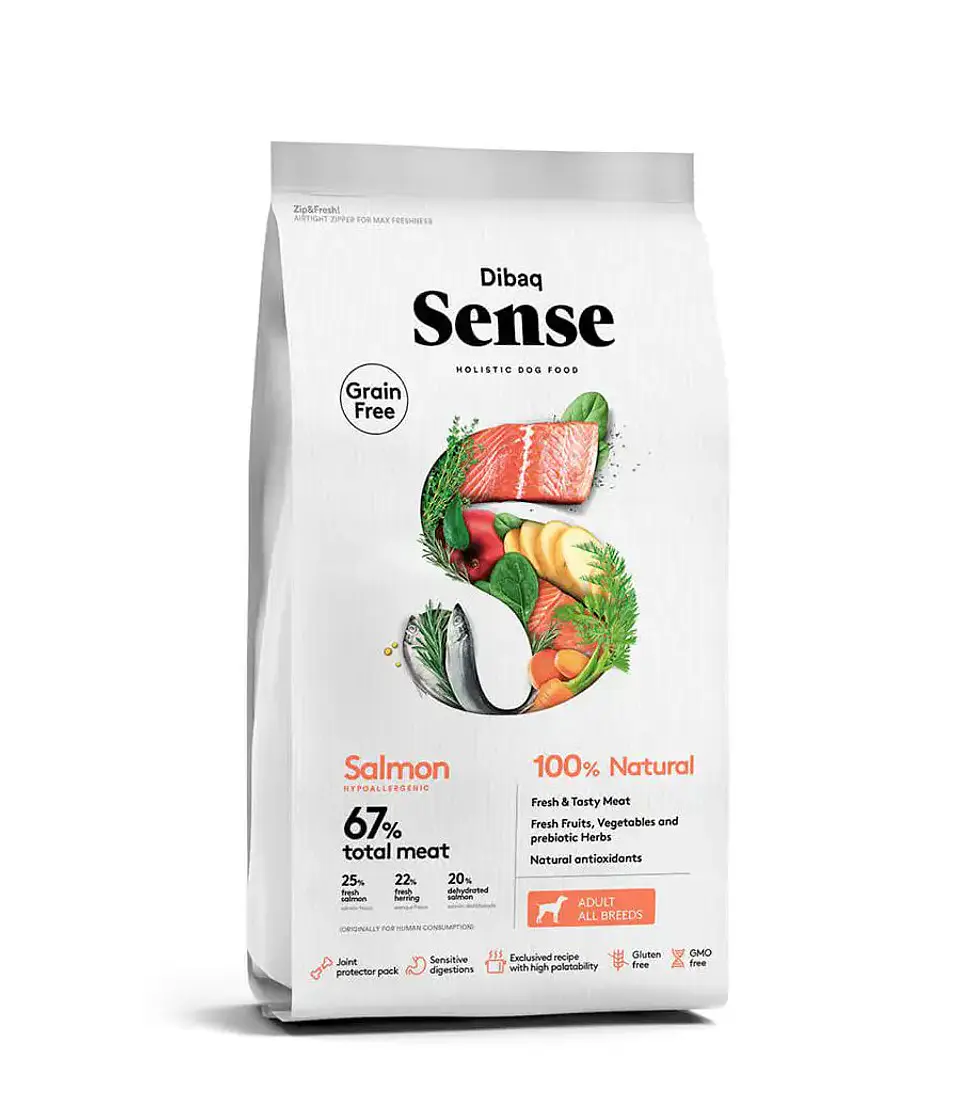 Sense Salmon para Perro Adulto  1