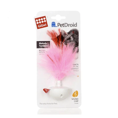Pet Droid Con Plumas y Sonido 