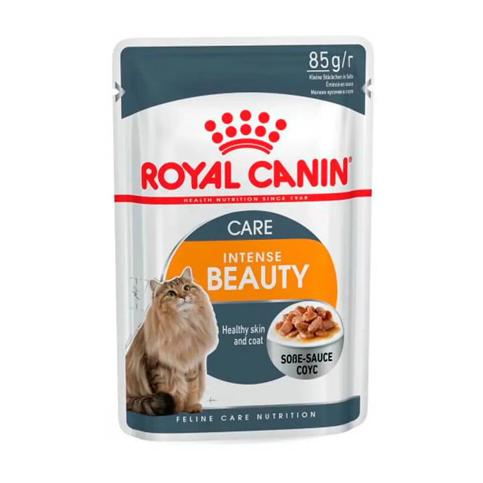ROYAL CANIN POUCH GATO INTENSE BEAUTY 85 G  1