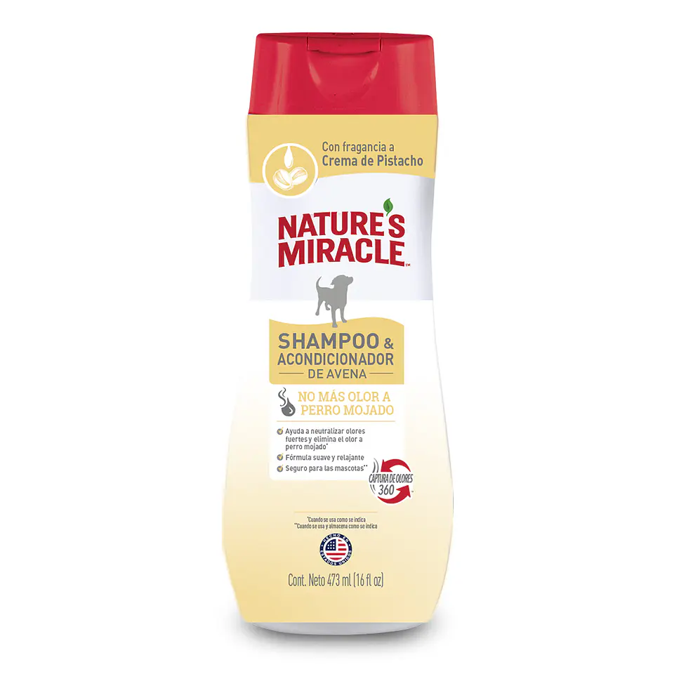 Shampoo y Acondicionador Avena con Pistacho Piel Sensible 473ml 473 1