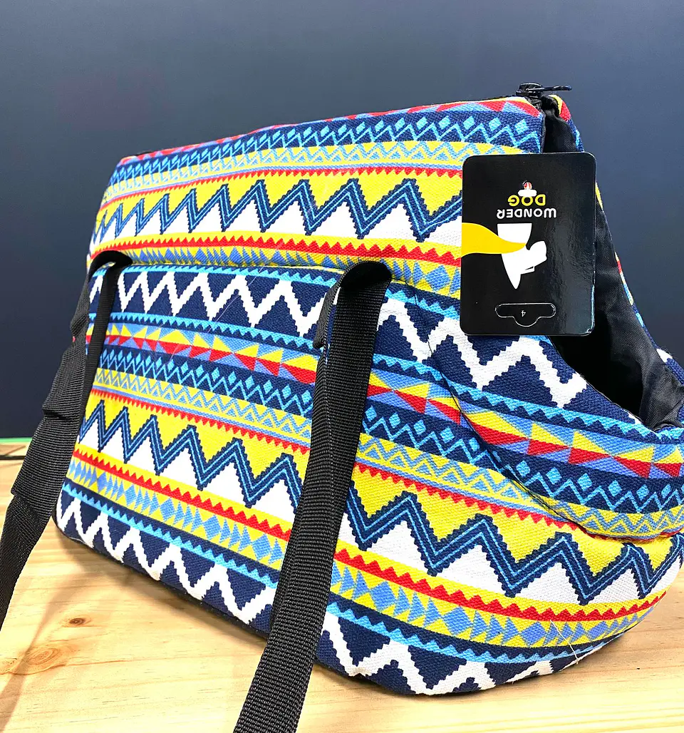 Bolso para mascotas coloreado  2