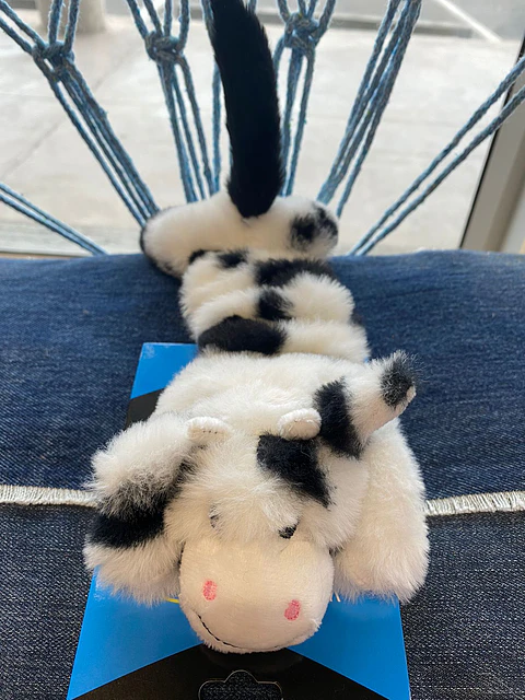 Peluche vaca, gorilla o burro 
