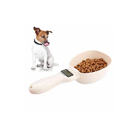 Pesa de alimentos mascota digital 