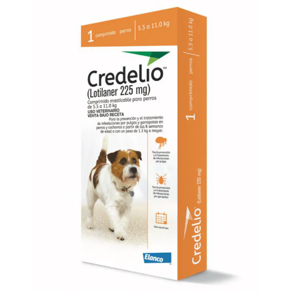 Credelio Antiparasitario Perro Interno a partir de las 8 Semanas  3