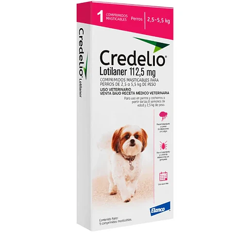 Credelio Antiparasitario Perro Interno a partir de las 8 Semanas 