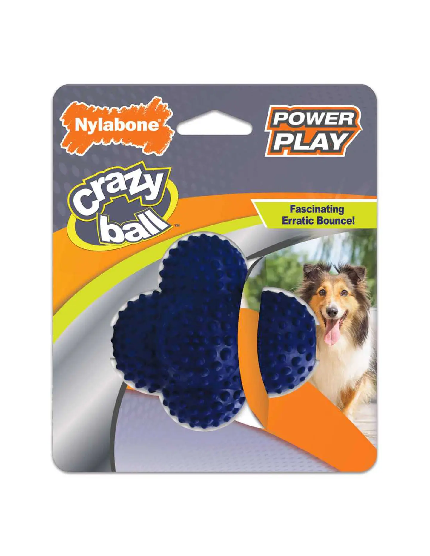 Nylabone Juguete Lanzador Crazy Ball Ultra Strong  1