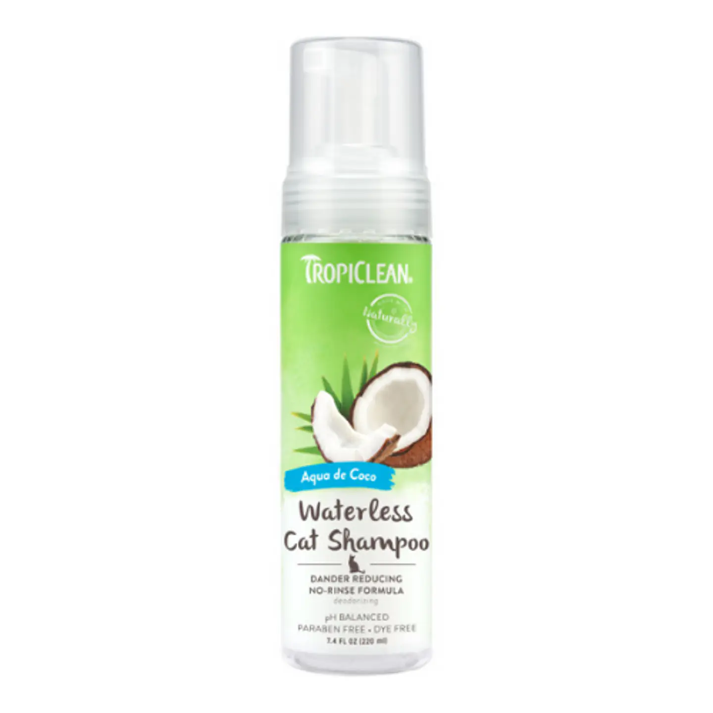 Shampoo en Seco Para Gato Tropliclean  1