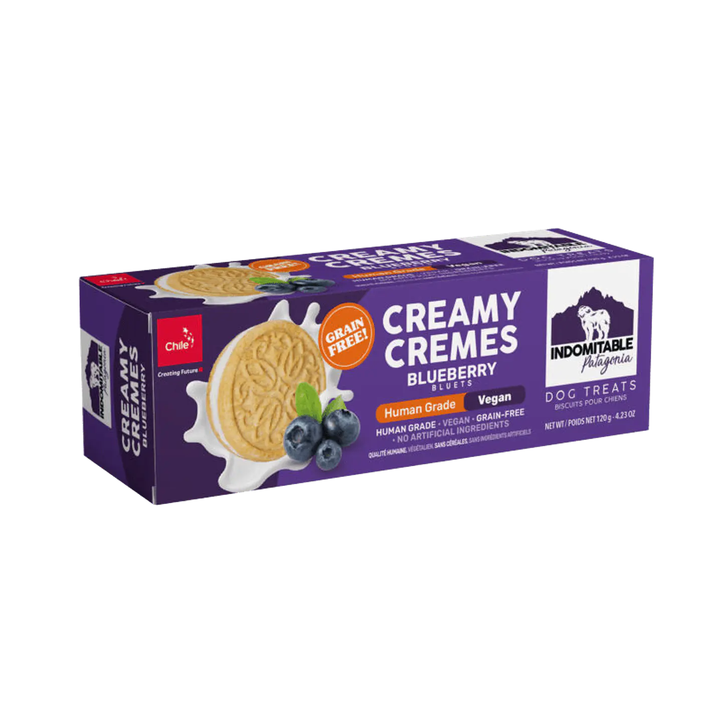INDOMITABLE CREAMY CREMES BLUEBERRY 120 gr 1