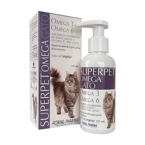 Super Pet Omega Gato 125ml 