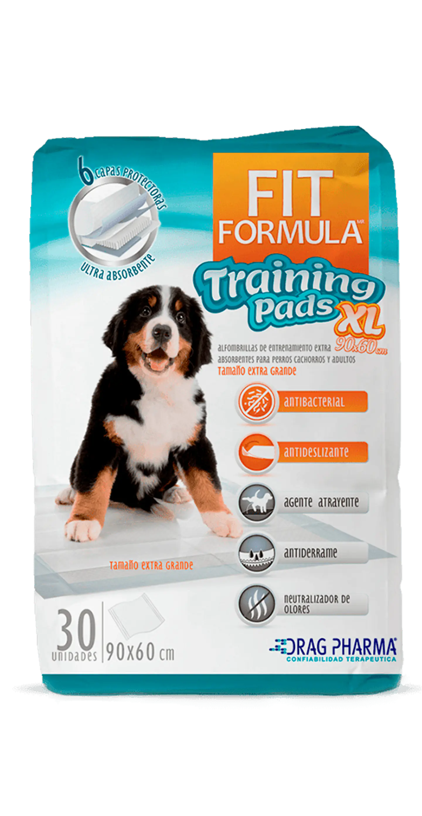 Sabanilla Fit Formula 60x90 cm 30 uni 1