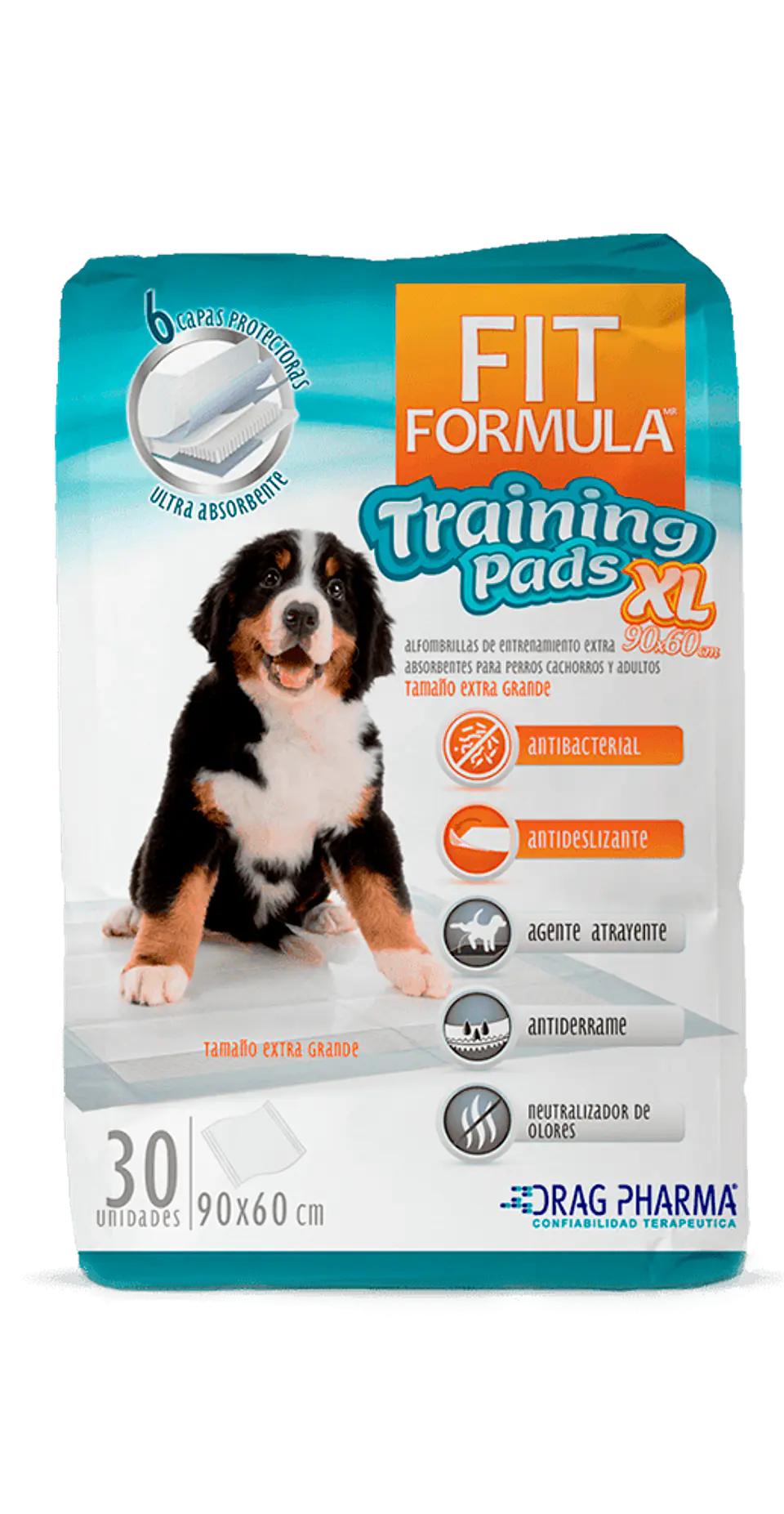 Sabanilla Fit Formula 60x90 cm 30 uni 1
