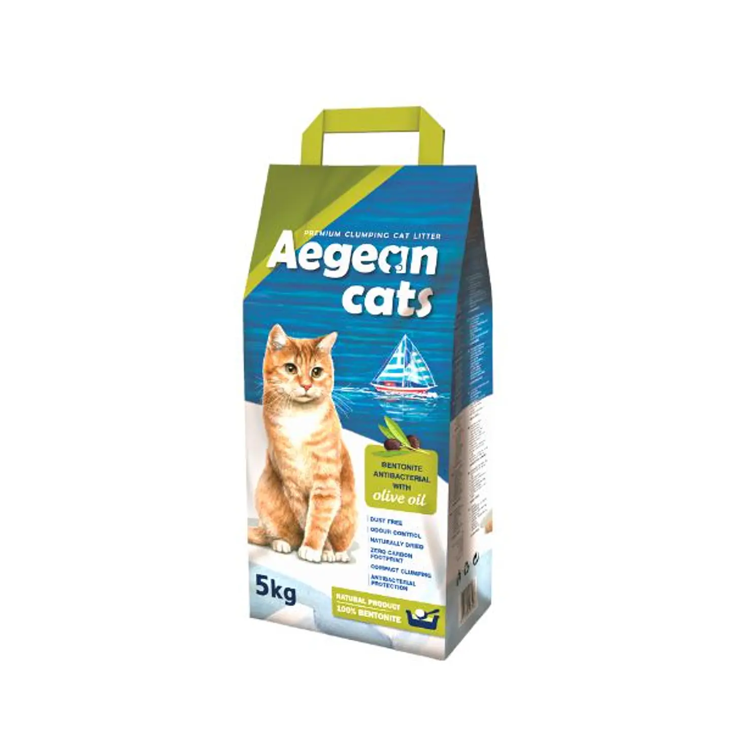 Aegean Cats Antibacterial Oliva 1