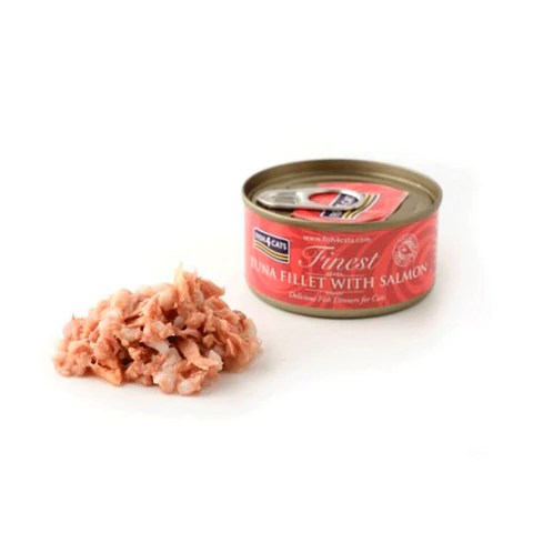 Fish4 Cats 70grs Filete de Atun Con Salmon 