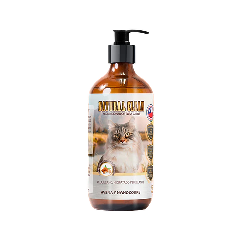 Acondicionador Gato Avena y NanoCobre 