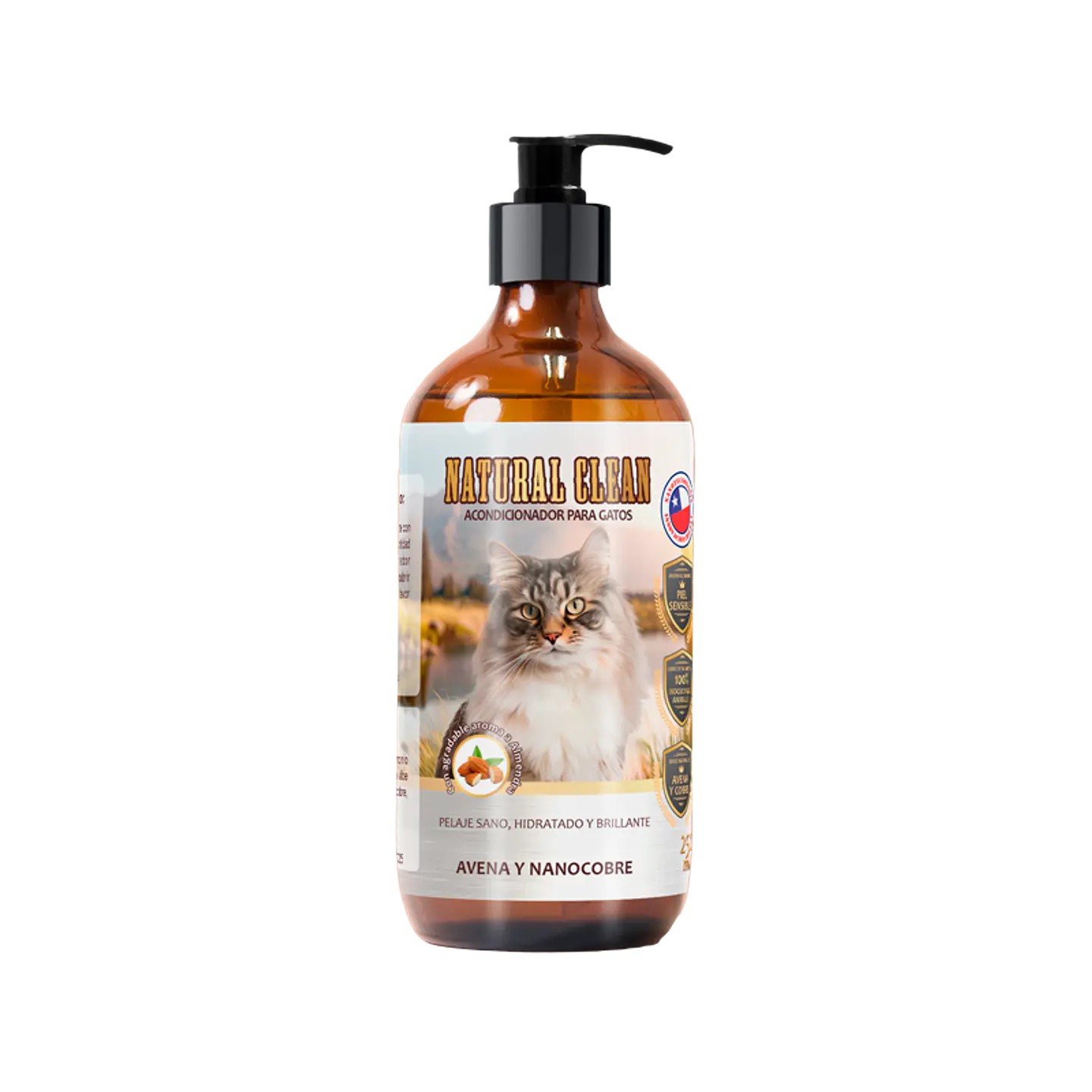 Acondicionador Gato Avena y NanoCobre  1