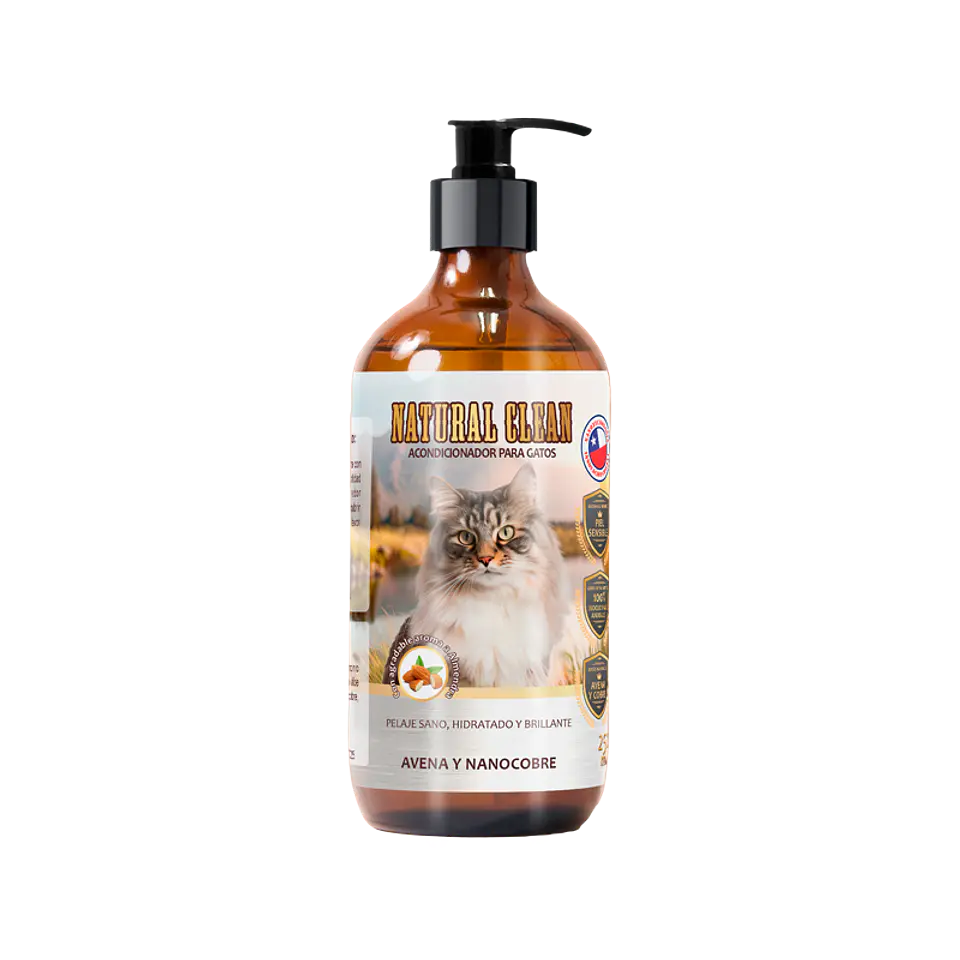 Acondicionador Gato Avena y NanoCobre  1