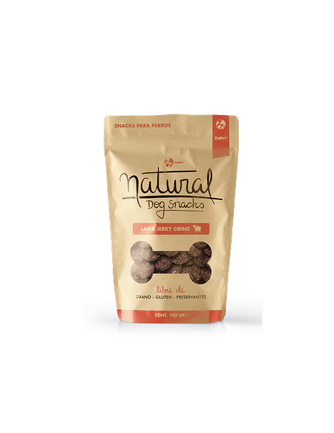 Natural Lamb Jerky Slices 100grs 