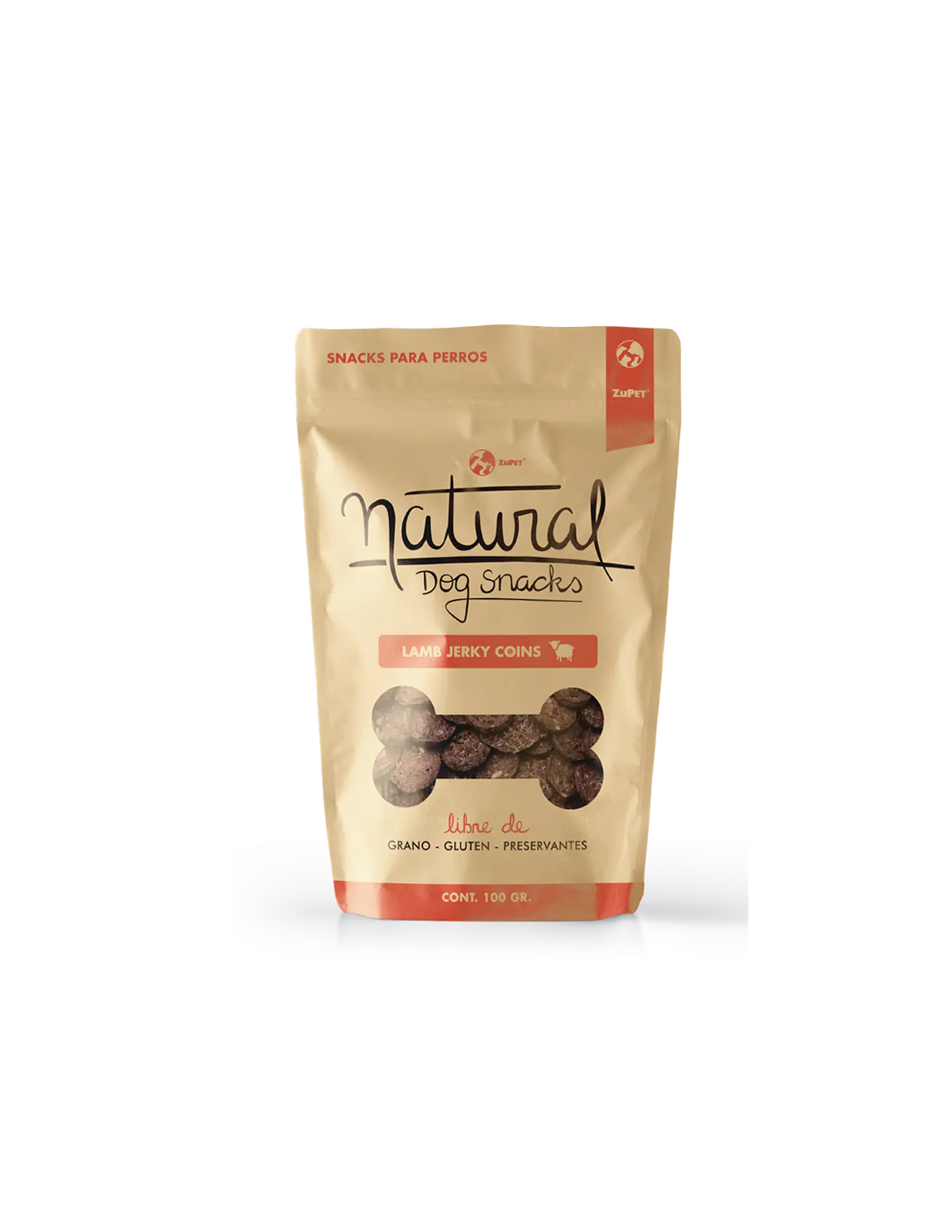Natural Lamb Jerky Slices 100grs  1