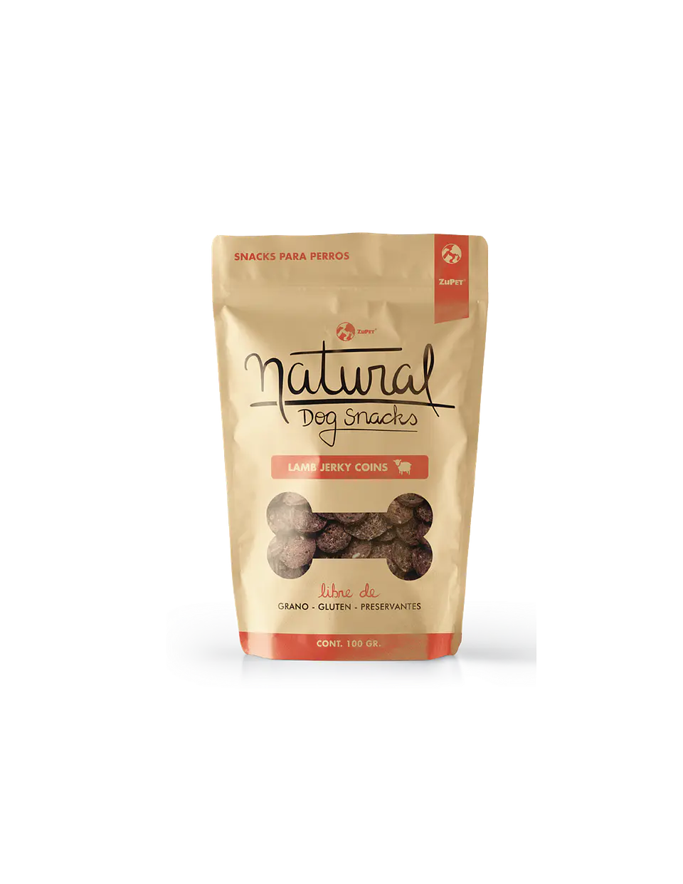 Natural Lamb Jerky Slices 100grs  1