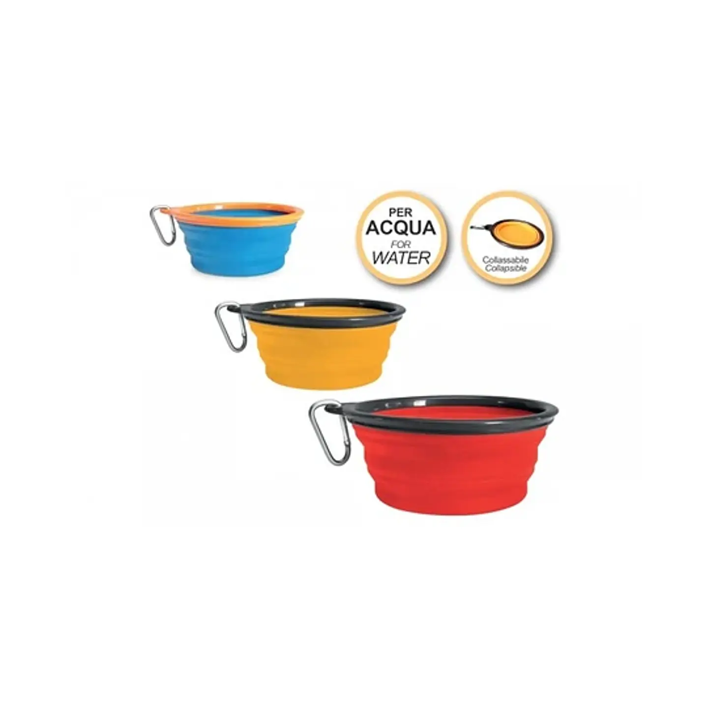 Plato Silicona Plegable 350ML Camon  1