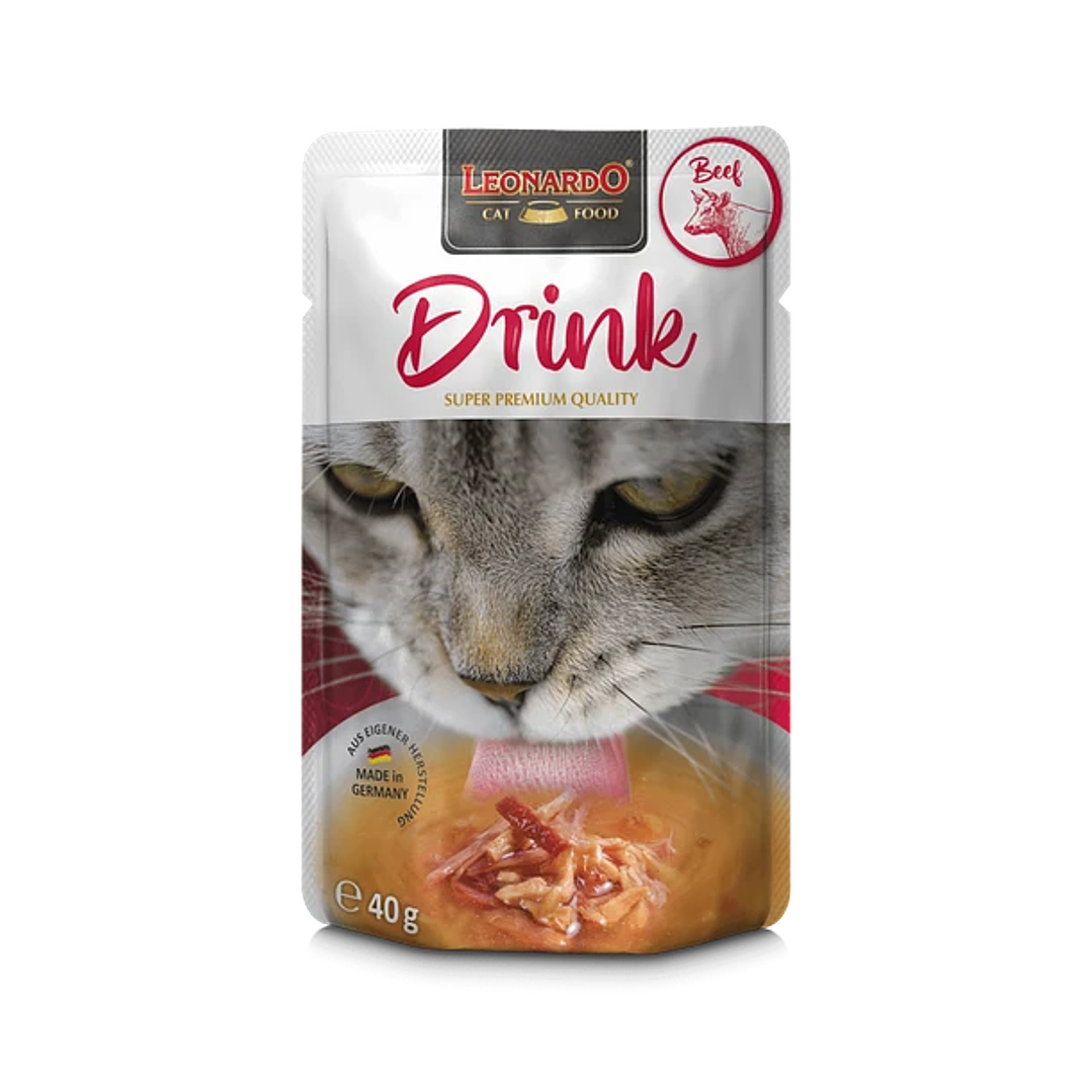 Leonardo Drink Gato 40 GR Carne  1