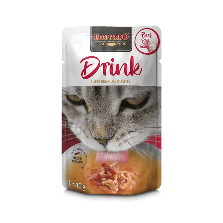 Leonardo Drink Gato 40 GR Carne  1