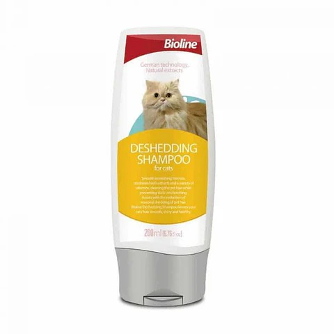 Shampoo Anti Pelechas para Gatos 200ml Bioline 